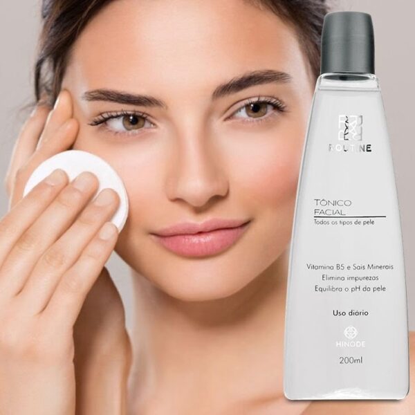 Tônico para Limpeza Facial Routine Hinode 200ml