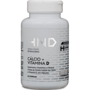 Cálcio + Vitamina D Suplemento Vitamínico HND